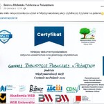 Certyfikat udziału w Międzynarodowej akcji czytelniczej Czytanie na polanie.jpg