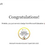 Wyróżnienie Microsoft na poziomie międzynarodowym dla Pani Wioletty Gołaszewskiej (3).jpg